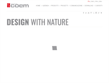 Tablet Screenshot of coem.it